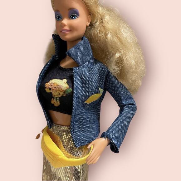 Strawberry Shortcake LEMON MERINGUE Clothing Outfits Unboxed & 2 Barbie Dolls - Picture 10 of 15